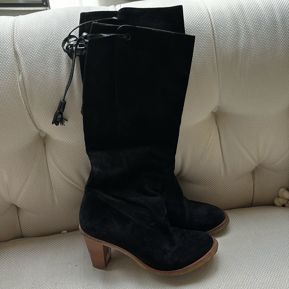 Gently worn Clergerie suede boots